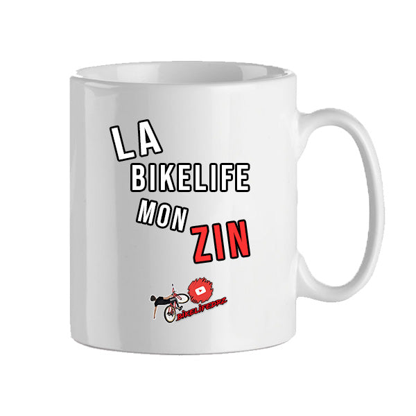 MUG "LA BIKELIFE" BLANC/ROUGE™