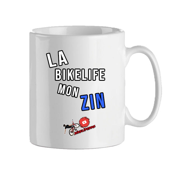 MUG "LA BIKELIFE" BLANC/BLEU™